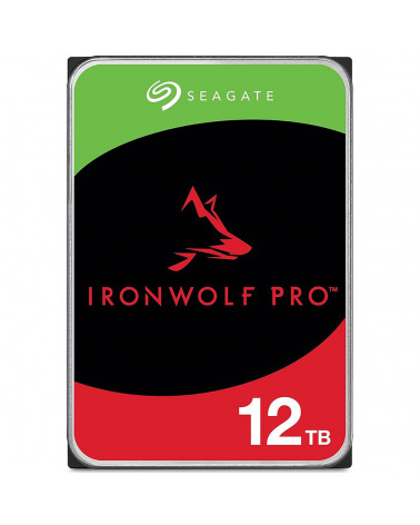 Жесткий диск Seagate 3.5" 12TB IronWolf Pro Nas ST12000NT001 SATA 6Gb/s, 7200rpm, 256MB