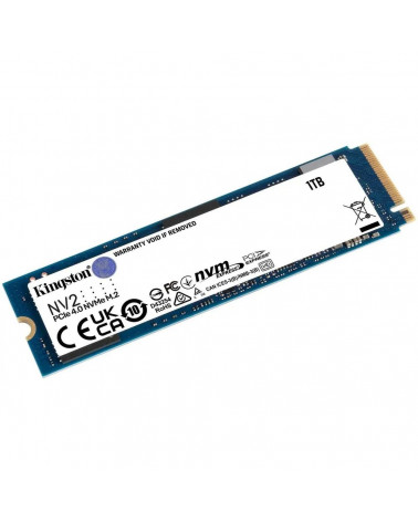 Твердотельный накопитель SSD Kingston M.2 2280 1000GB NV2 SNV2S/1000G PCIe Gen 4.0x4,3500/2100,IOPS K,MTBF (actual) , 320TBW, 1.