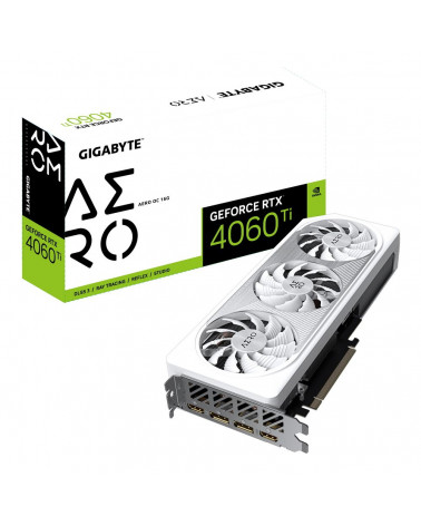 Видеокарта Gigabyte RTX4060Ti AERO OC 16GB 