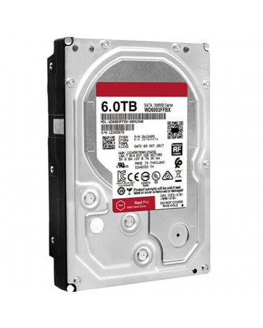 Жесткий диск WD Red Pro 7200 SATA3 6Tb 256Mb