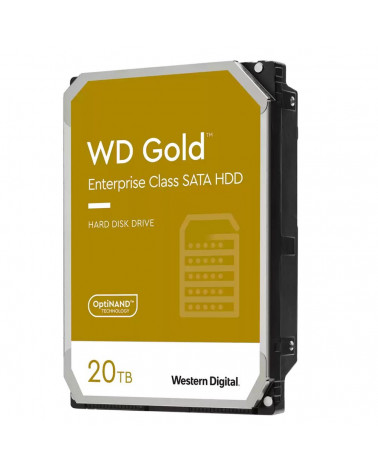 Жесткий диск Western Digital 3.5" 20TB WD202KRYZ Gold SATA3, Cache 291MB, 7200 rpm