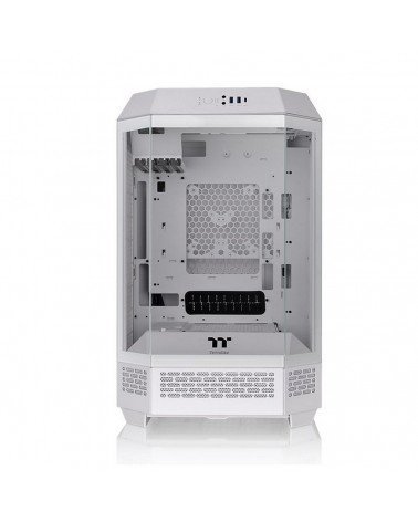 Корпус ASUS The Tower 300 Snow/White/Win/SPCC/Tempered Glass*3/CT140 White Fan*2/Color Box/With Screen Metal Panel