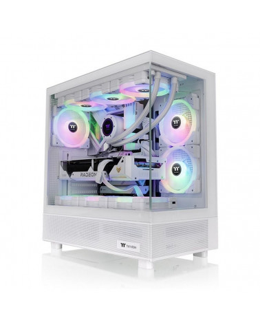 Корпус Thermaltake CA-1Y7-00M6WN-00 Win/SPCC/Tempered Glass*2/CT140 ARGB White Fan*1/Brown Box