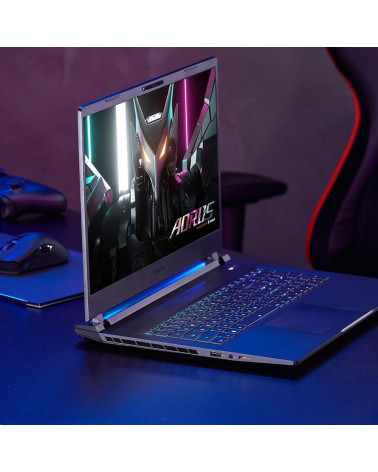 Ноутбук AORUS 17 Core i7-13620H/16Gb/SSD1Tb/17.3"/RTX 4070/IPS/QHD/240Hz/Dos/black (BSF-H3KZ654SD)