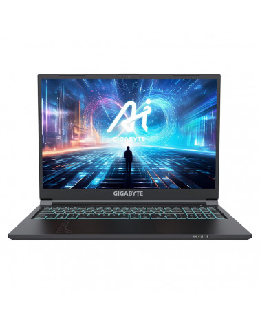 Ноутбук Gigabyte G6 MF Intel Core i7-13620H/16Gb/SSD1Tb/RTX 4050 6Gb/16.0"/IPS/FHD+/165Hz/NoOS/black (MF-H2KZ854KD)