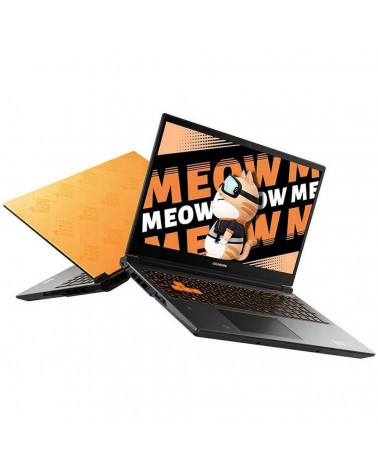 Ноутбук Colorful MEOW R15 24-HR86B16512E-O-RUA-KA AMD Ryzen 7-8845HS/16Gb/SSD512Gb/RTX 4060 8Gb/15.6"/IPS/QHD/165Hz/NoOS/Orange 