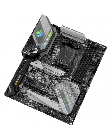 Материнская плата ASRock B550 STEEL LEGEND, Socket AM4, AMD B550, 4xDDR4-3200, HDMI+DP, 2xPCI-Ex16, 2xPCI-Ex1, 6xSATA3(RAID 0/1/