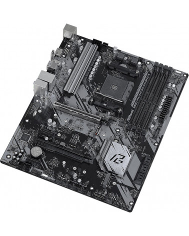 Материнская плата ASRock B550 PHANTOM GAMING 4, Socket AM4, AMD B550, 4xDDR4-3200, HDMI, 2xPCI-Ex16, 2xPCI-Ex1, 6xSATA3(RAID 0/1