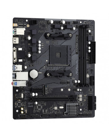 Материнская плата ASRock A520M-HVS, Socket AM4, AMD A520, 2xDDR4-3200, D-SUB+HDMI, 1xPCI-Ex16, 1xPCI-Ex1, 4xSATA3(RAID 0/1/10), 