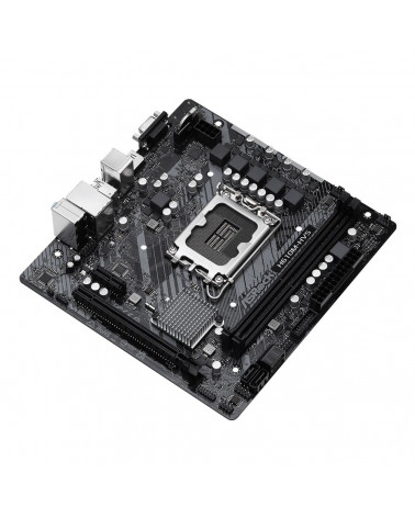 Материнская плата ASRock H610M-HVS, Socket 1700, Intel®H610, 2xDDR4-3200, D-SUB+HDMI, 1xPCI-Ex16, 1xPCI-Ex1, 4xSATA3, 8 Ch Audio