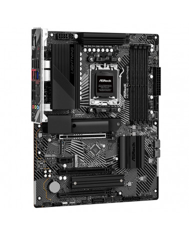 Материнская плата ASRock X670E PG LIGHTNING, Socket AM5, AMD X670, 4xDDR5-4800, HDMI+DP, 3xPCI-Ex16, 1xPCI-Ex1, 4xSATA3(RAID 0/1