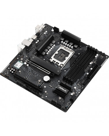 Материнская плата ASRock B760M PG LIGHTNING WIFI, Socket 1700, Intel®B760, 4xDDR5-4800, HDMI+DP, 2xPCI-Ex16, 1xPCI-Ex1, 4xSATA3(