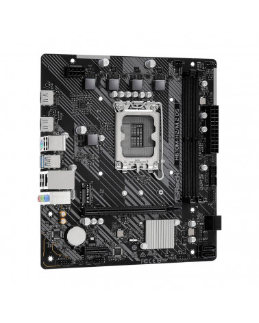 Материнская плата ASRock H610M-H2/M.2 D5, Socket 1700, Intel®H610, 2xDDR5-4800, HDMI+HDMI, 1xPCI-Ex16, 1xPCI-Ex1, 4xSATA3, 1xM.2