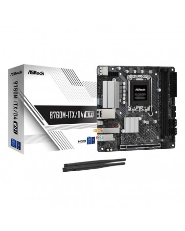 Материнская плата ASRock B760M-ITX/D4 WIFI, RTL