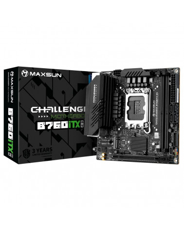 Материнская плата Maxsun MS-Challenger B760ITX D5 WIFI B760