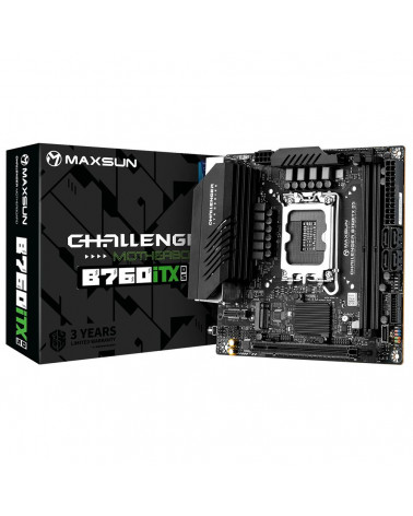 Материнская плата Maxsun MS-Challenger B760ITX D5 B760