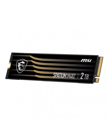 Твердотельный накопитель SSD MSI M.2 2280 2TB SPATIUM M482 Client SSD PCIe Gen4x4 with NVMe