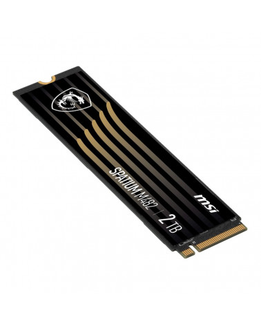 Твердотельный накопитель SSD MSI M.2 2280 2TB SPATIUM M482 Client SSD PCIe Gen4x4 with NVMe