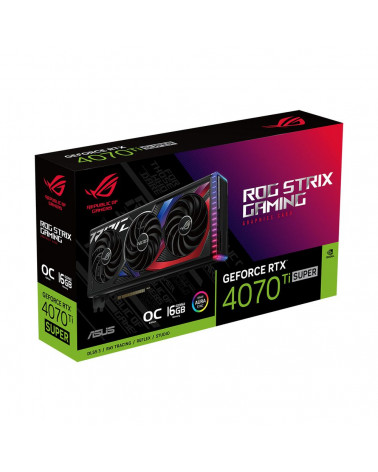 Видеокарта ASUS ROG-STRIX-RTX4070TIS-16G-GAMING /RTX4070TIS ,HDMI*2,DP*3,16G,D6X