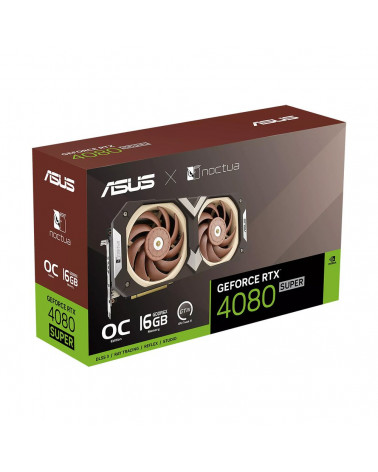 Видеокарта ASUS RTX4080S-O16G-NOCTUA /RTX4080S,HDMI*2,DP*3,16G,D6X