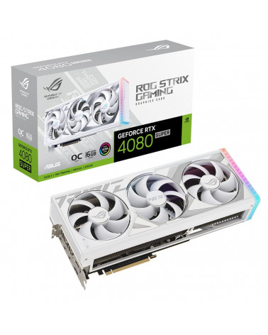 Видеокарта ASUS ROG-STRIX-RTX4080S-O16G-WHITE /RTX4080S,HDMI*2,DP*3,16G,D6X