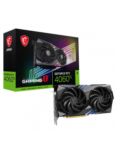 Видеокарта MSI RTX4060Ti GAMING X 16GB GDDR6 128bit 3xDP HDMI 2FAN RTL