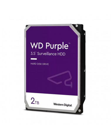 Жесткий диск Western Digital 2TB 6GB/S SATA 64MB PURPLE WD23PURZ bulk