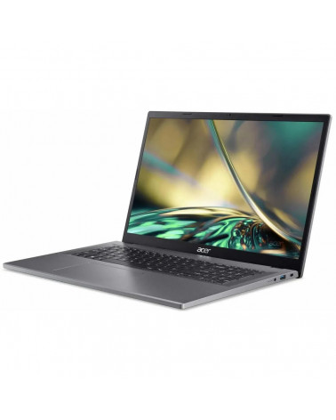 Ноутбук Acer Aspire A317-55P Processor N200/8Gb/SSD256Gb/17.3"/IPS/FHD/NoOs/silver (NX.KDKCD.00A)