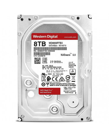 Жесткий диск Western Digital WD8003FFBX Red Pro 8ТБ  3,5" 7200RPM 256MB (SATA-III) NAS