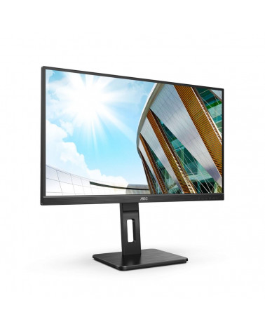 Монитор AOC 27" Q27P2Q Black (IPS, 2560x1440, D-sub+HDMI+DP, 4 ms, 178°/178°, 300 cd/m, 1000:1, MM, Pivot) (189961) 