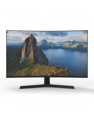 Монитор Aiwa MD270G-Y 27" Black (VA, 1920x1080, HDMI+HDMI+DP, 1 ms, 178°/178°, 250 cd/m, 4000:1, MM, 165Hz Curved, внешн. БП) 