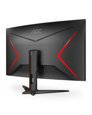 Монитор AOC 31.5" CQ32G2SE/BK Black (VA, 2560x1440, HDMI+HDMI+DP, 1 ms, 178°/178°, 250 cd/m, 3000:1 (80M:1), 165Hz, MM, Curved) 