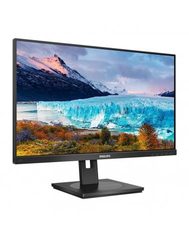 Монитор Philips 272S1M 27" (00/01) Black (IPS, 1920x1080, D-Sub+DVI+HDMI+DP, USB Hub, 4 ms, 178°/178°, 250 cd/m, 1000:1, MM, Piv