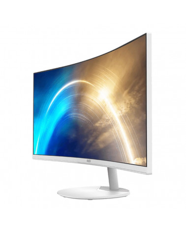 Монитор MSI PRO MP341CQW 34" White (VA, 3440x1440, HDMI+HDMI+DP, 1 ms, 178°/178°, 300 cd/m, 3000:1 (100M:1), 100Hz, MM, Curved) 