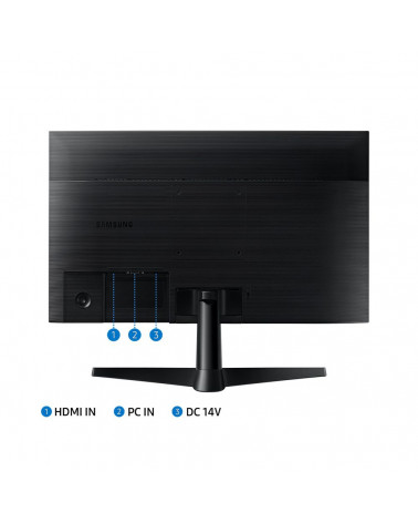 Монитор Samsung 27"  S27C310EAI Black (IPS, 1920x1080, D-Sub+HDMI, 5 ms, 178°/178°, 250 cd/m, 1000:1, 75Hz) 