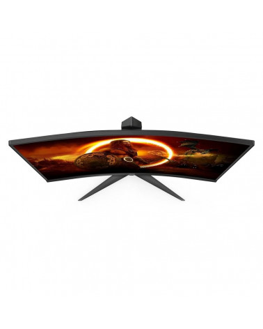 Монитор 27" AOC CQ27G2S Black (VA, 2560x1440, HDMI+HDMI+DP, 1 ms, 178°/178°, 250 cd/m, 4000:1, 165Hz, Curved 1500R) 