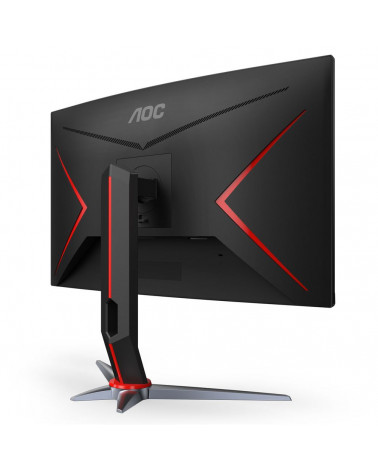 Монитор 27" AOC CQ27G2S Black (VA, 2560x1440, HDMI+HDMI+DP, 1 ms, 178°/178°, 250 cd/m, 4000:1, 165Hz, Curved 1500R) 