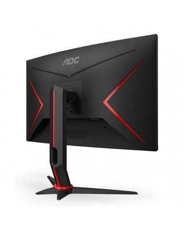 Монитор 27" AOC CQ27G2S Black (VA, 2560x1440, HDMI+HDMI+DP, 1 ms, 178°/178°, 250 cd/m, 4000:1, 165Hz, Curved 1500R) 