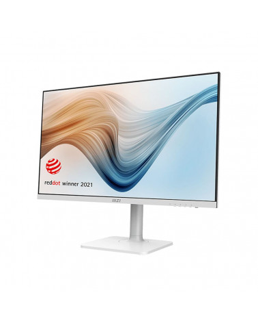 Монитор 27" MSI Modern MD272XPW White (IPS, 1920x1080, HDMI+DP+Type C, 4 ms, 178°/178°, 300 cd/m, 1000:1 (100M:1), 100Hz, Pivot,