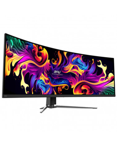 Монитор 49" MSI MPG 491CQP QD-OLED Black (QD-OLED, 5120x1440, HDMI+HDMI+DP+Type C, 0.03 ms, 178°/178°, 250 cd/m, 1500000:1, 144H