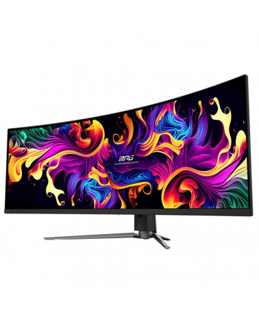 Монитор 49" MSI MPG 491CQP QD-OLED Black (QD-OLED, 5120x1440, HDMI+HDMI+DP+Type C, 0.03 ms, 178°/178°, 250 cd/m, 1500000:1, 144H