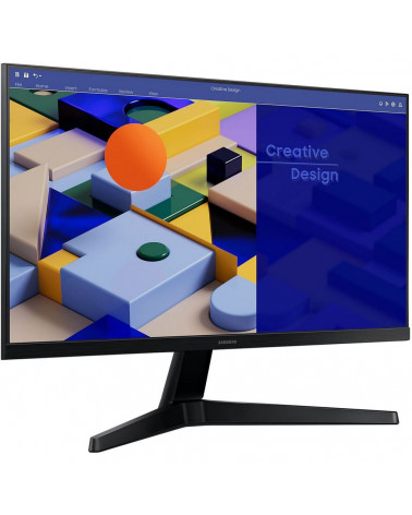 Монитор 27" SAMSUNG S27C312EAI (Essential S3 S31C) Black (IPS, 1920x1080, D-Sub+HDMI, 5 ms, 178°/178°, 250 cd/m, 1000:1, 75Hz) 