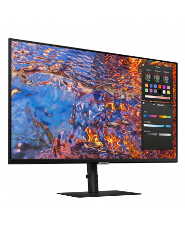 Монитор 32" SAMSUNG S32B800PXI (ViewFinity S8 S80PB UHD) Black (IPS, 3840x2160, HDMI+DP+Type C (90W), USB Hub, LAN, 5 ms, 178°/1