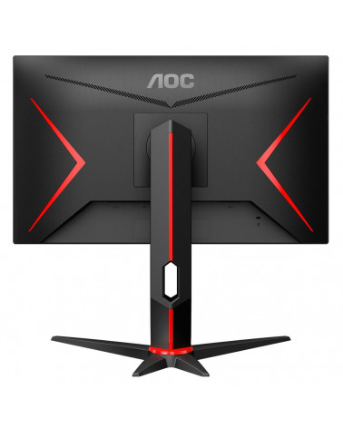 Монитор 23.8" AOC Q24G2A Black-Red (IPS, 2560x1440, HDMI+DP, 1 ms, 178°/178°, 350 cd/m, 1000:1, 165Hz, MM) 