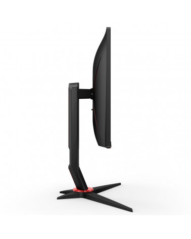 Монитор 23.8" AOC Q24G2A Black-Red (IPS, 2560x1440, HDMI+DP, 1 ms, 178°/178°, 350 cd/m, 1000:1, 165Hz, MM) 