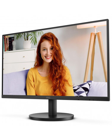 Монитор 27" AOC 27B3HMA2 Black (VA, 1920x1080, D-Sub+HDMI, 4 ms, 178°/178°, 250 cd/m, 3000:1, 100Hz, MM) 