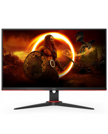 Монитор 27" AOC Q27G2E Black-Red (VA, 2560x1440, HDMI+HDMI+DP, USB HUB, 1 ms, 178°/178°, 250 cd/m, 3000:1, 144Hz) 