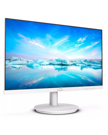 Монитор 23.8" PHILIPS 241V8AW (00/01) White (IPS, 1920x1080, D-sub+HDMI, 4 ms, 178°/178°, 250 cd/m, 1000:1, 75Hz, MM) 