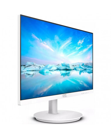 Монитор 23.8" PHILIPS 241V8AW (00/01) White (IPS, 1920x1080, D-sub+HDMI, 4 ms, 178°/178°, 250 cd/m, 1000:1, 75Hz, MM) 