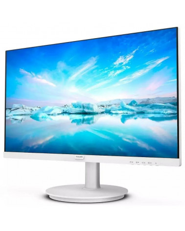 Монитор 23.8" PHILIPS 241V8AW (00/01) White (IPS, 1920x1080, D-sub+HDMI, 4 ms, 178°/178°, 250 cd/m, 1000:1, 75Hz, MM) 